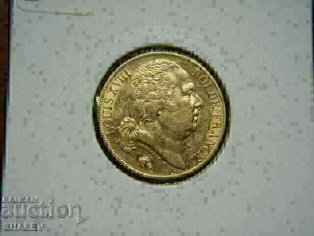 20 Francs 1819 A France (20 Francs France)/1/ - AU (gold) - 7