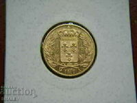 20 franci 1819 A Franța - XF/AU (aur)