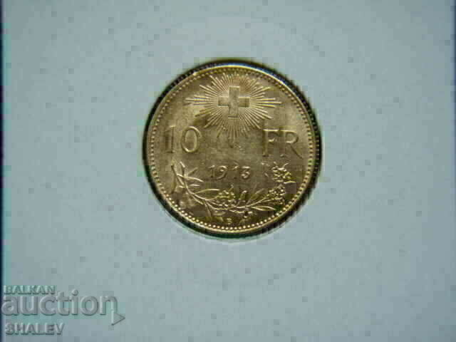 10 Francs 1913 Switzerland (2) - AU/Unc (gold) 10 Francs 1913 Switzerland (2) - AU/Unc (gold)