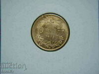 10 Φράγκα 1913 Ελβετία (2) - AU/Unc (χρυσός)