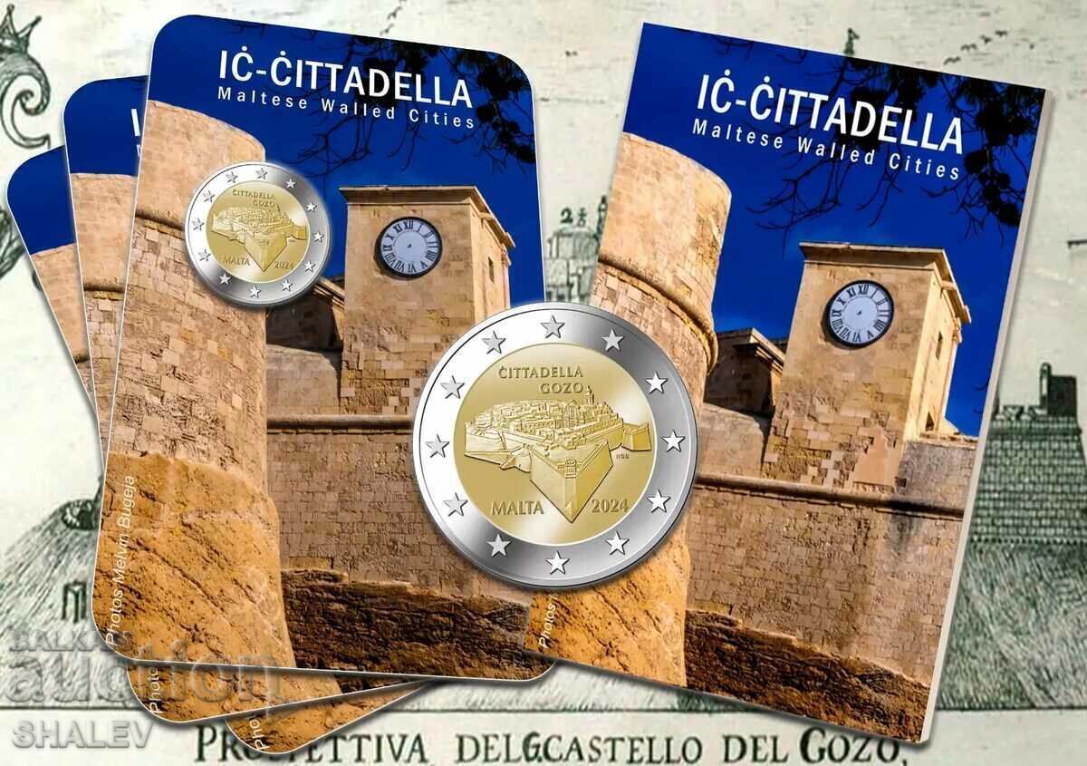 2 Euro 2024 Malta "Cittadella Gozo" /Malta/ (1) - BU (2 euro) cu preț € 31.89 | 62.37 BGN
