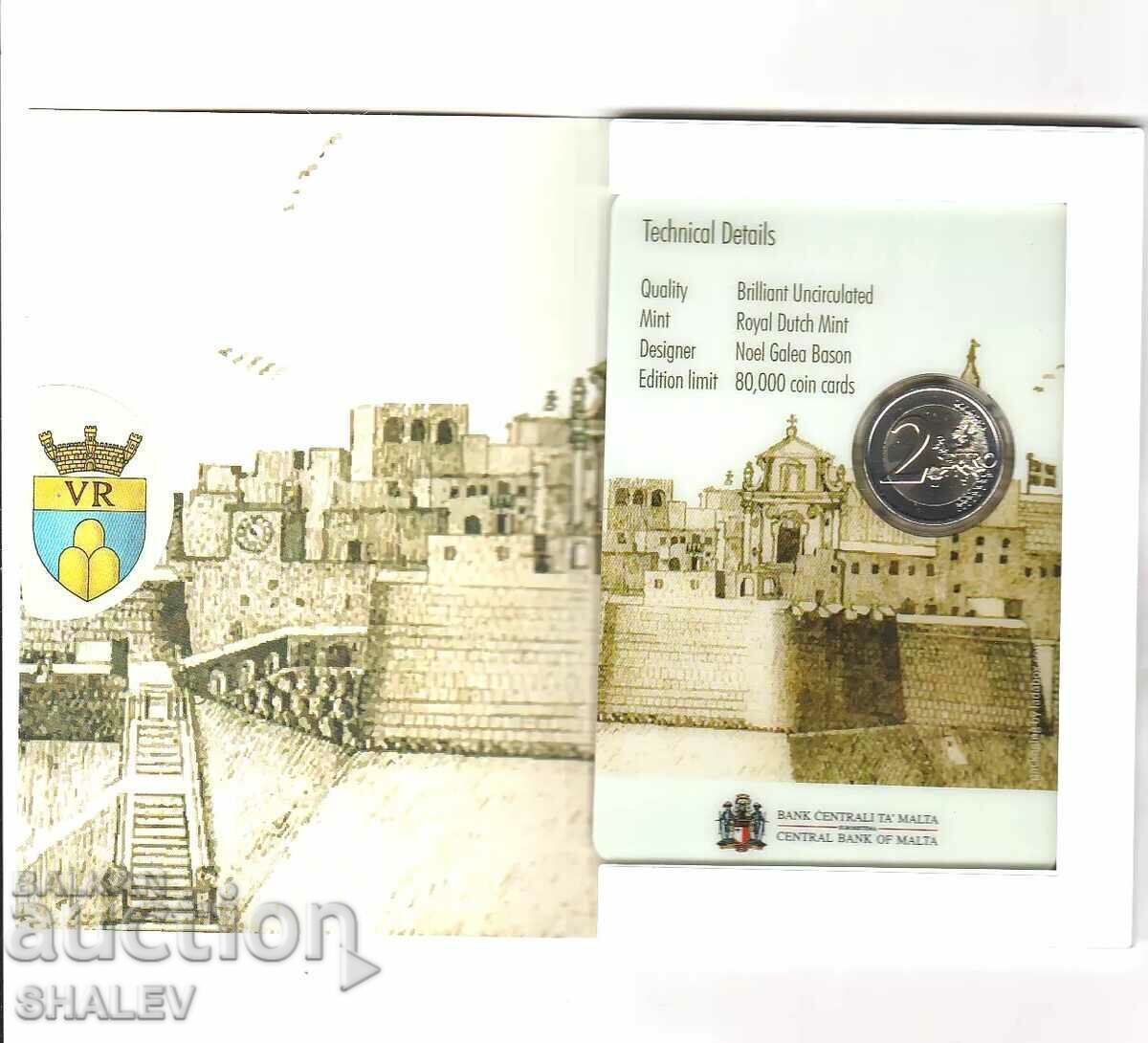 Licitație 2 Euro 2024 Malta "Cittadella Gozo" /Malta/ (1) - BU (2 euro)