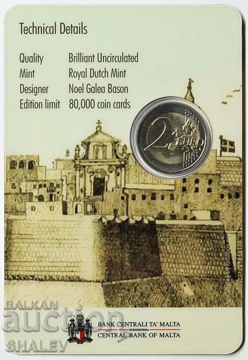 2 Euro 2024 Μάλτα "Cittadella Gozo" /Μάλτα/ (1) Unc (2 ευρώ) - 5