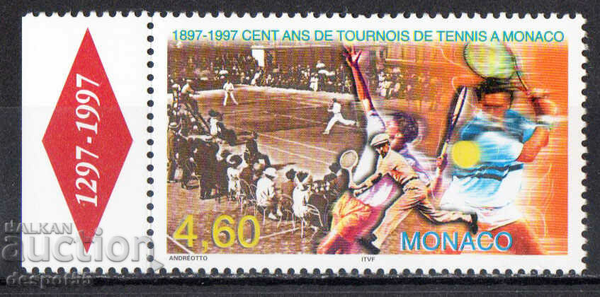 1997. Monaco. 100 de ani de Campionatul de tenis de la Monaco.