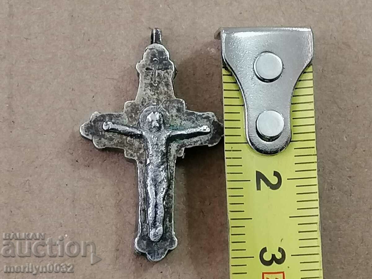 Delivery of Renaissance cross encoupion silver jewelry with relics UNIQUE jewel Delivery of Renaissance cross encoupion silver jewelry with relics UNIQUE jewel