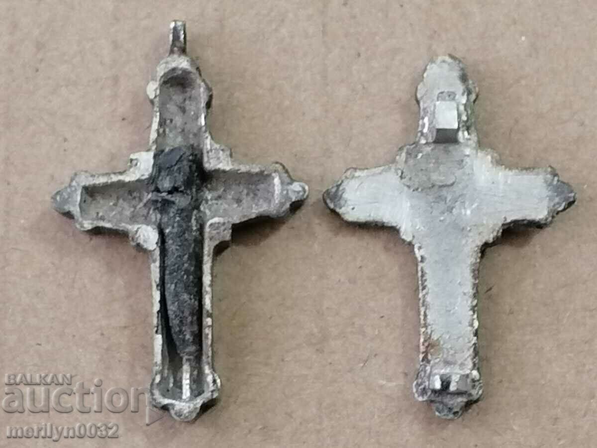 Renaissance cross encoupion silver jewelry with relics UNIQUE jewel - 5 Renaissance cross encoupion silver jewelry with relics UNIQUE jewel - 5