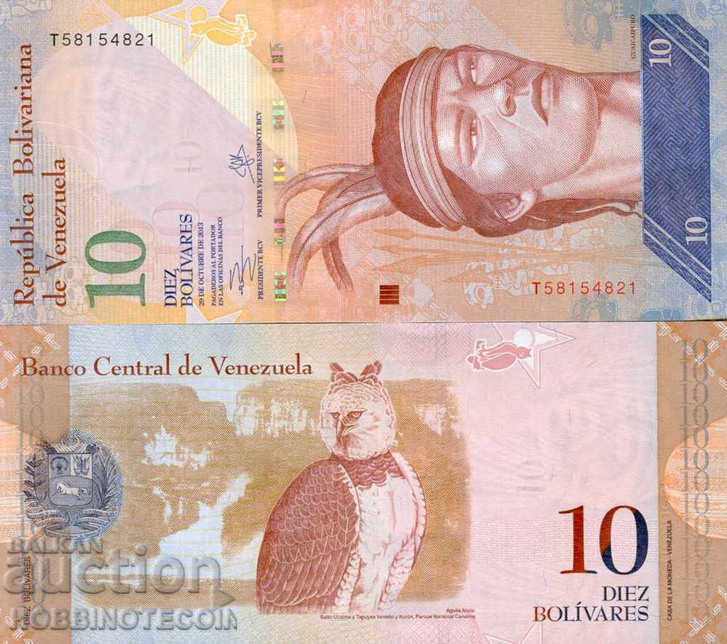 VENEZUELA Venezuela 10 Bolivares issue 29 10 2013 NEW UNC VENEZUELA Venezuela 10 Bolivares issue 29 10 2013 NEW UNC