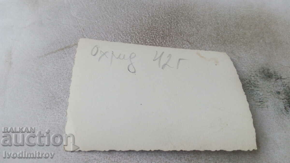 Photo Young girl on the pier of Lake Ohrid 1942 with price 1.65 BGN | € 0.84 Photo Young girl on the pier of Lake Ohrid 1942 with price 1.65 BGN | € 0.84