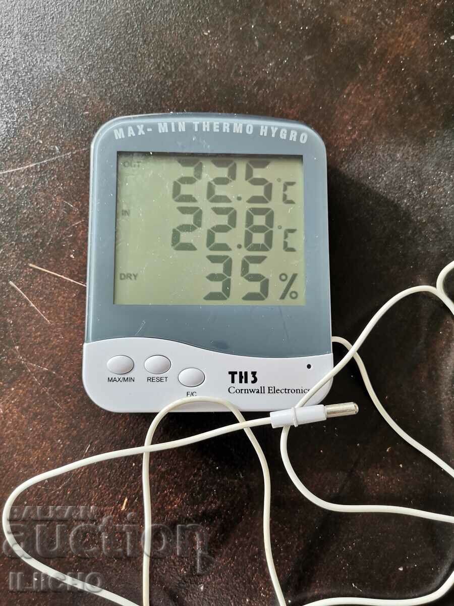 θερμο-υγρόμετρο