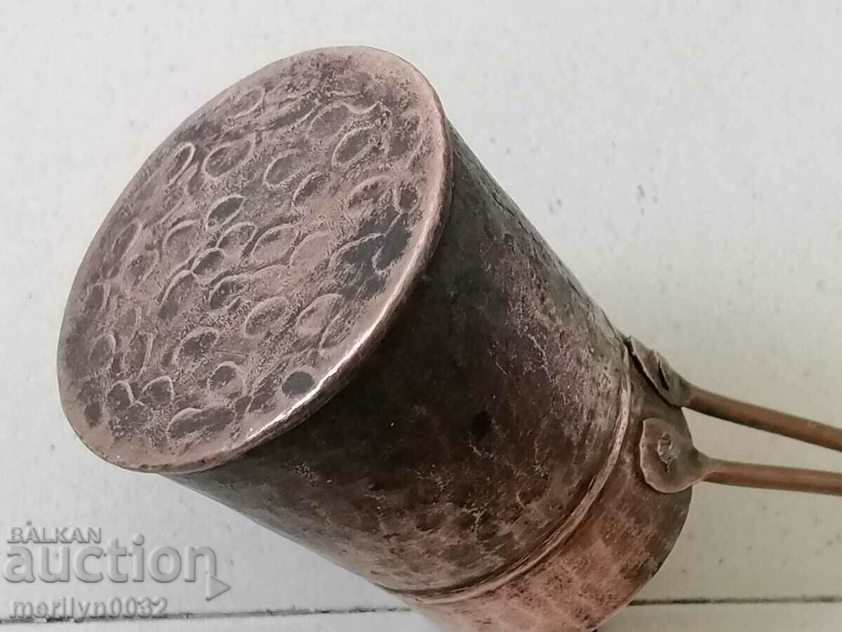 Old tinned copper cezve, coffee pot, copper, copper vessel - 6