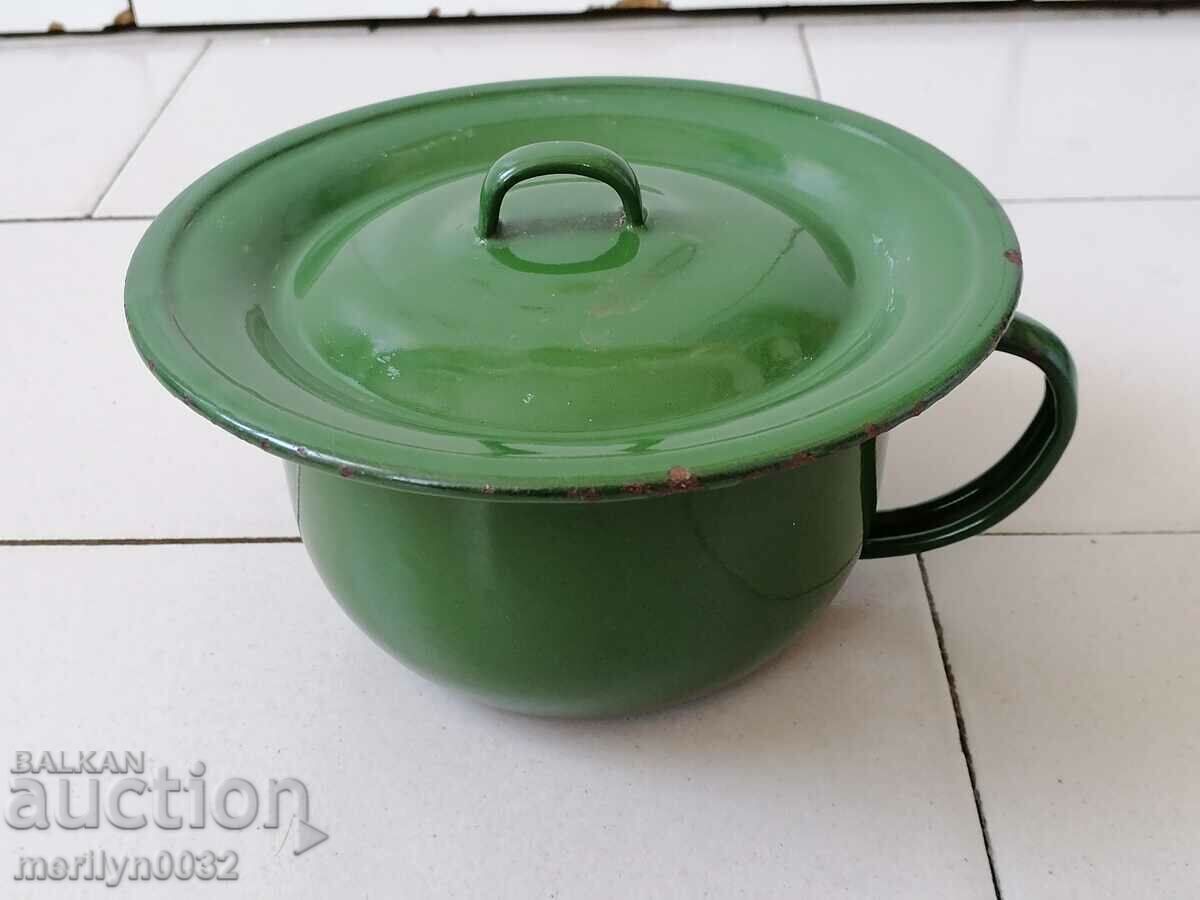 Tsukalo enamel Tsukal children's pot enameled pot lid NRB with price 47.00 BGN | € 24.03