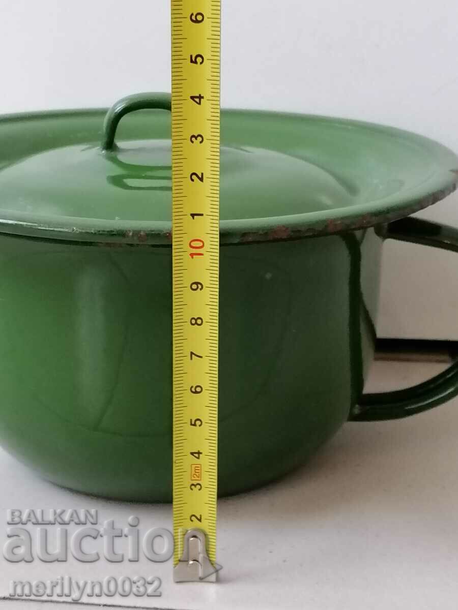 Delivery of Tsukalo enamel Tsukal children's pot enameled pot lid NRB