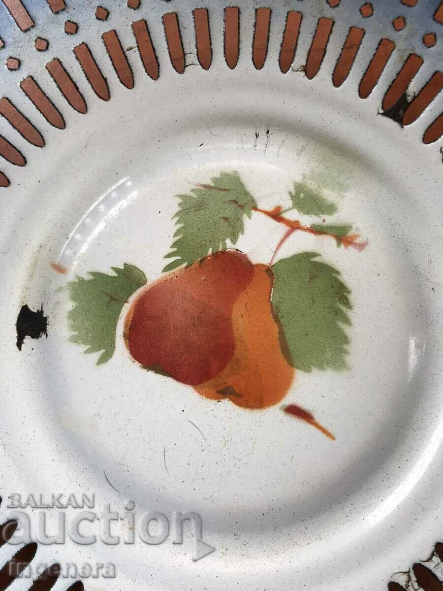 PANER FRUCTIERA ΜΕΤΑΛΛΙΚΟ ΣΜΑΛΤΟ ΑΠΟ ΤΟ 1960. - 5 PANER FRUCTIERA ΜΕΤΑΛΛΙΚΟ ΣΜΑΛΤΟ ΑΠΟ ΤΟ 1960. - 5