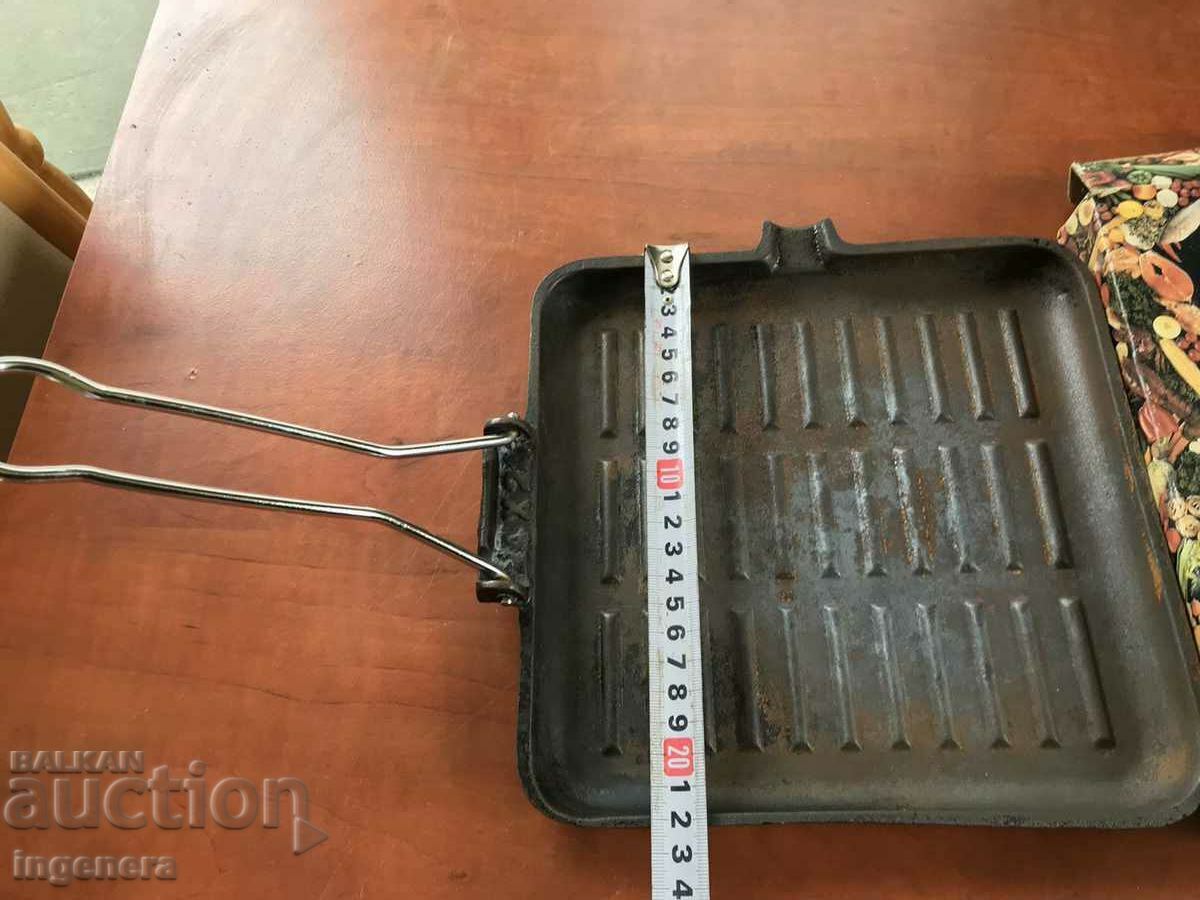 ΓΚΡΙΛ ΓΚΡΙΛ ΤΗΓΑΝΙ ΜΑΝΤΕΜΕΝΟ με τιμή 24.00 BGN | € 12.27 ΓΚΡΙΛ ΓΚΡΙΛ ΤΗΓΑΝΙ ΜΑΝΤΕΜΕΝΟ με τιμή 24.00 BGN | € 12.27