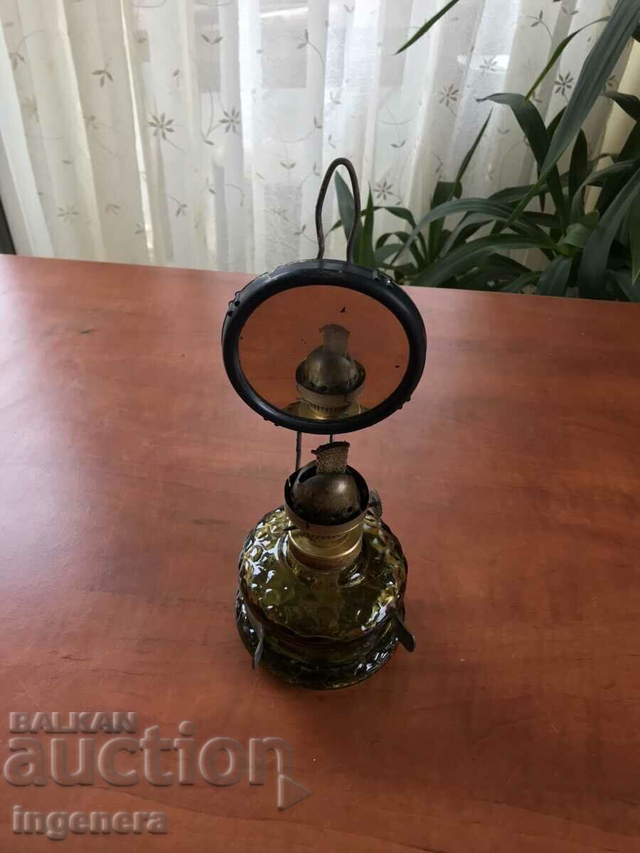 ЛАМПА ФЕНЕР ГАЗЕНА СТАРИННА с цена 21.00 лв. | € 10.74 ЛАМПА ФЕНЕР ГАЗЕНА СТАРИННА с цена 21.00 лв. | € 10.74