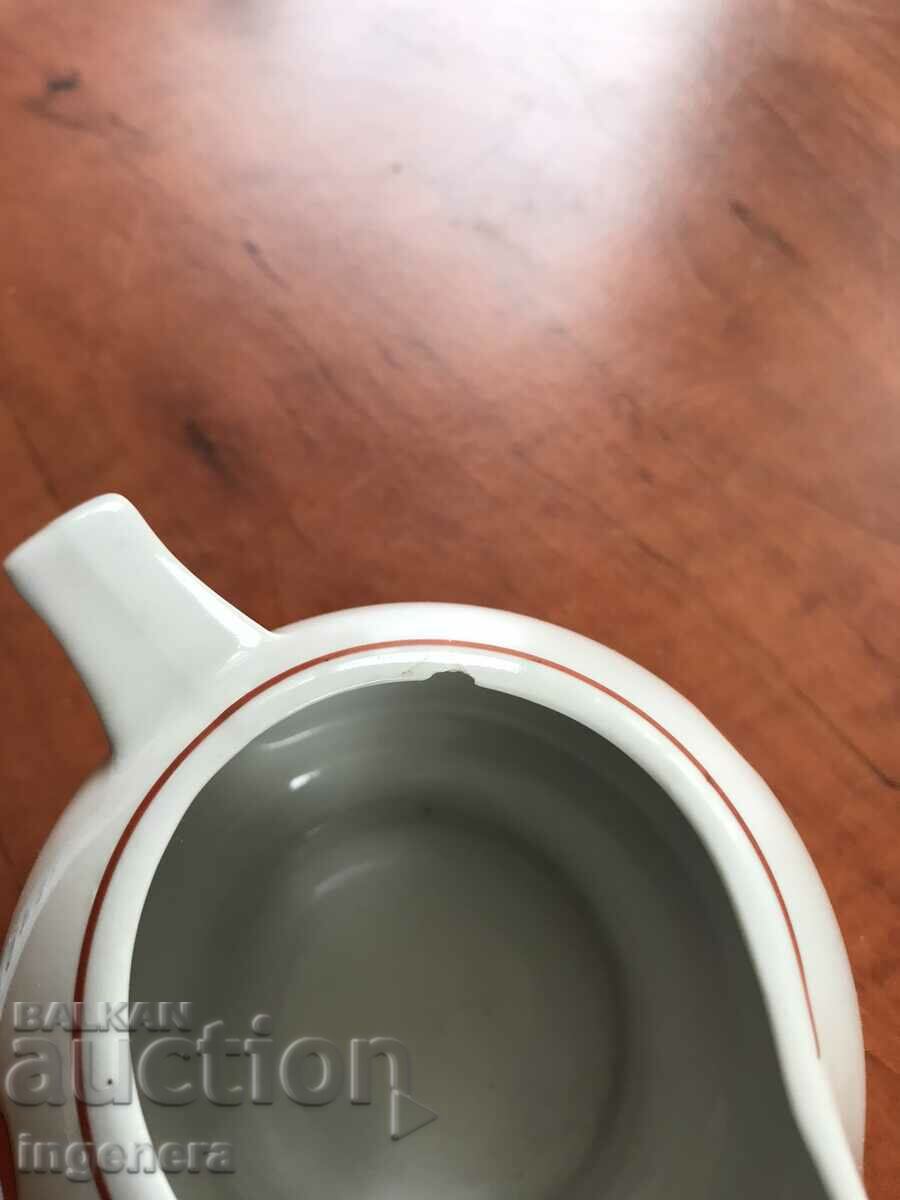 PORCELAIN JUG FOR MILK BULGARIA - 6 PORCELAIN JUG FOR MILK BULGARIA - 6