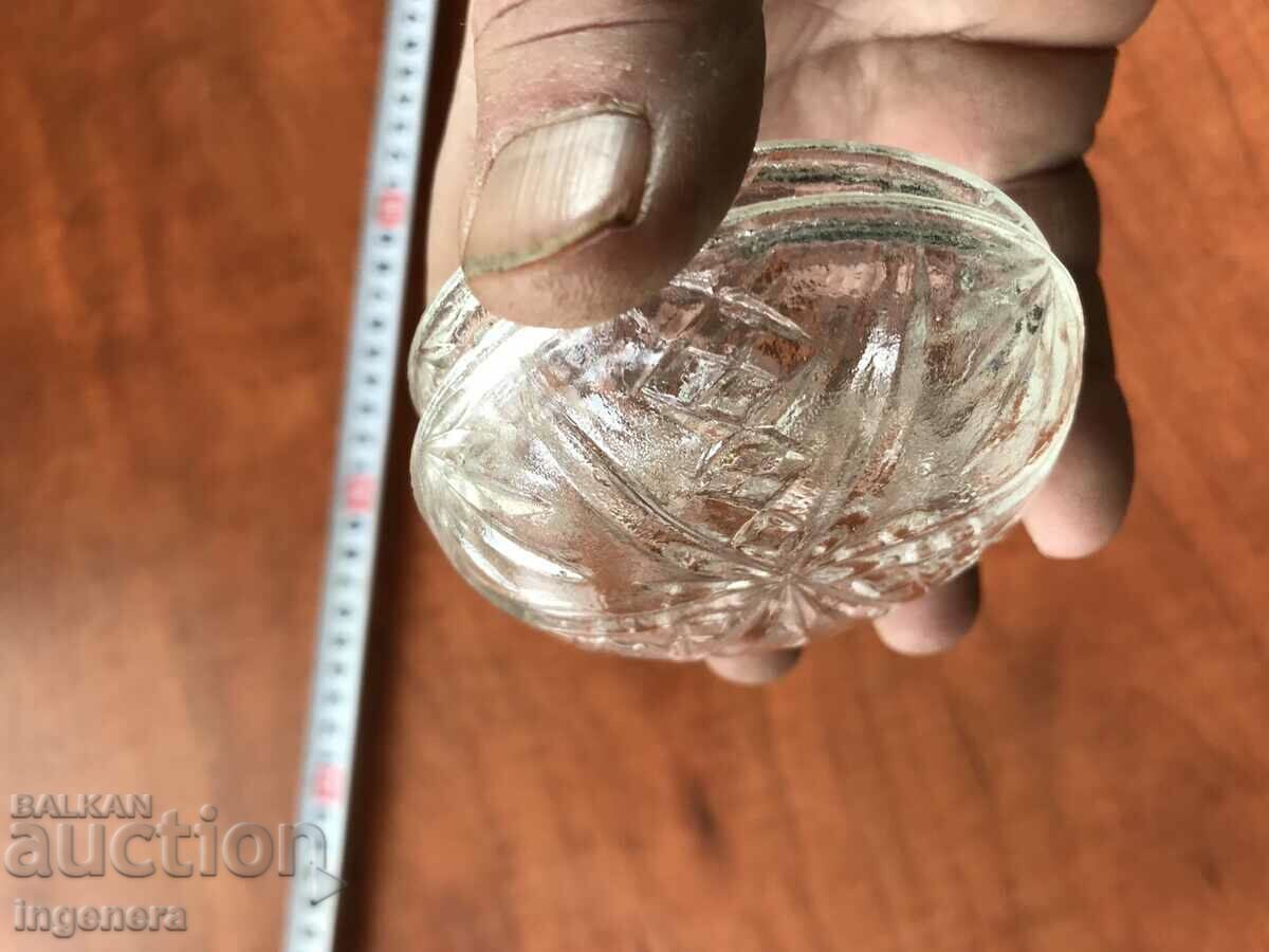 Auction PLATE PLATE GLASS FOR SWEETS-2 PCS Auction PLATE PLATE GLASS FOR SWEETS-2 PCS