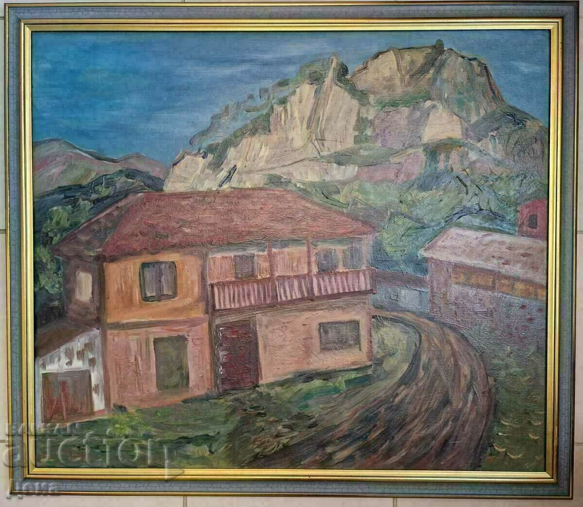 Zdravko Alexandrov late painting 1990