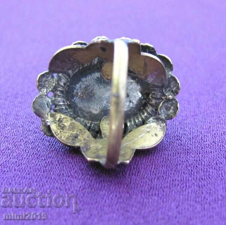 Δαχτυλίδι γριάς με κεχριμπάρι - 5 Δαχτυλίδι γριάς με κεχριμπάρι - 5