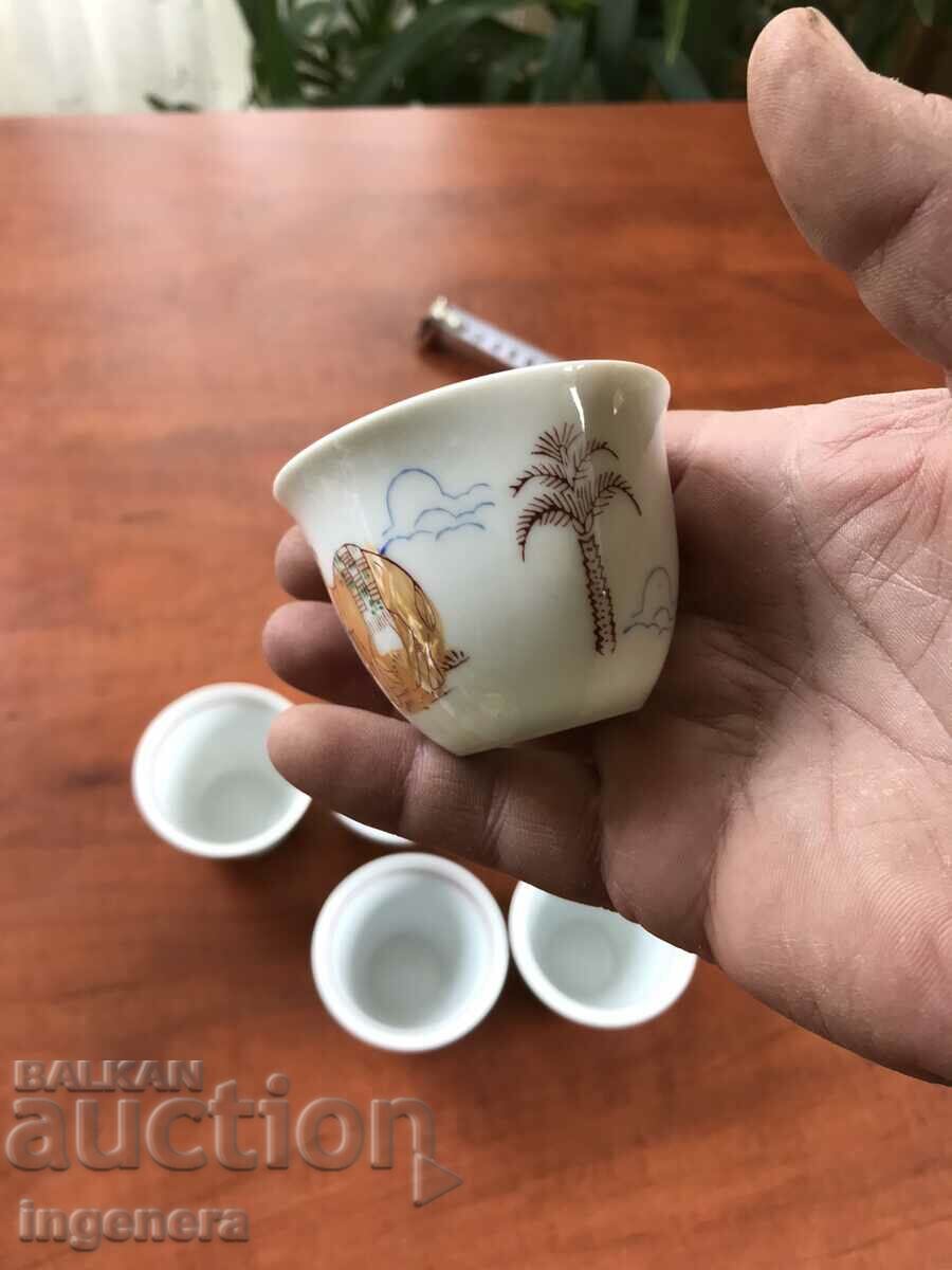 Φλυτζάνια ΚΑΦΕ ΠΟΡΣΕΛΑΝΗΣ-6 ΤΕΜ με τιμή 9.00 BGN | € 4.60