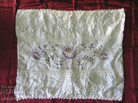 Decorative cushion cover with embroidery