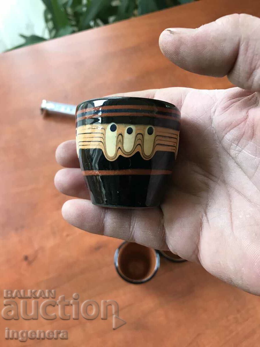 CERAMIC GLASS GLASSES-4 PCS with price 3.00 BGN | € 1.53 CERAMIC GLASS GLASSES-4 PCS with price 3.00 BGN | € 1.53