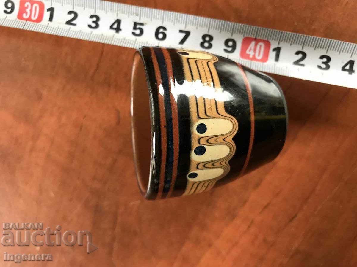 Auction CERAMIC GLASS GLASSES-4 PCS Auction CERAMIC GLASS GLASSES-4 PCS