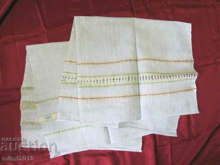 Old linen towels - 2 pieces - 6 Old linen towels - 2 pieces - 6