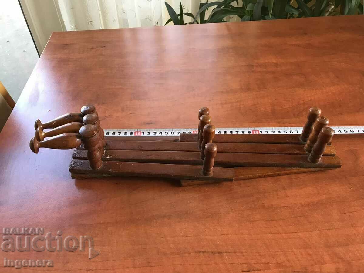 Umeraș Umeraș LEMN PERETE EXTENSIBIL - 6 Umeraș Umeraș LEMN PERETE EXTENSIBIL - 6