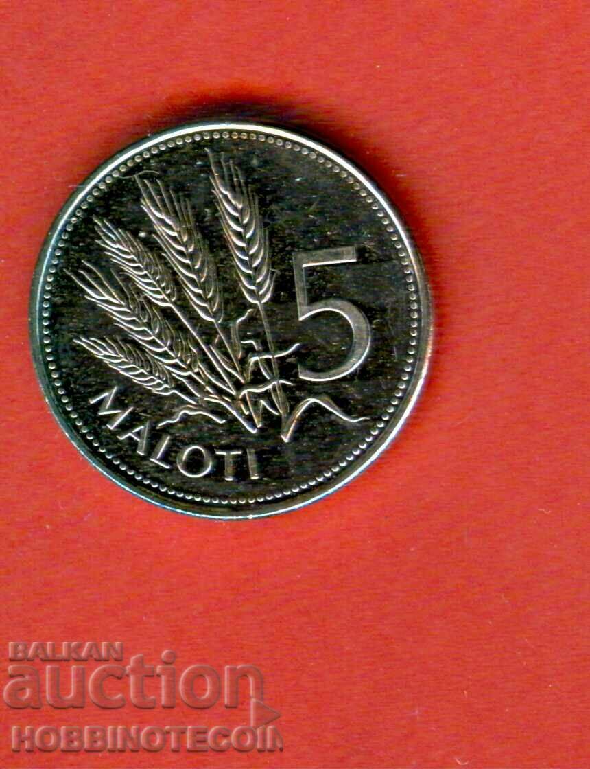 LESOTHO LESOTHO 5 Issue Issue Malotti 1998 NEW UNC