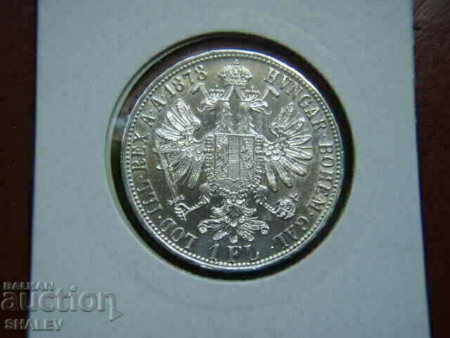 Auction  1 Florin 1878 A Austria (1 Florin Austria) (2) - AU/Unc