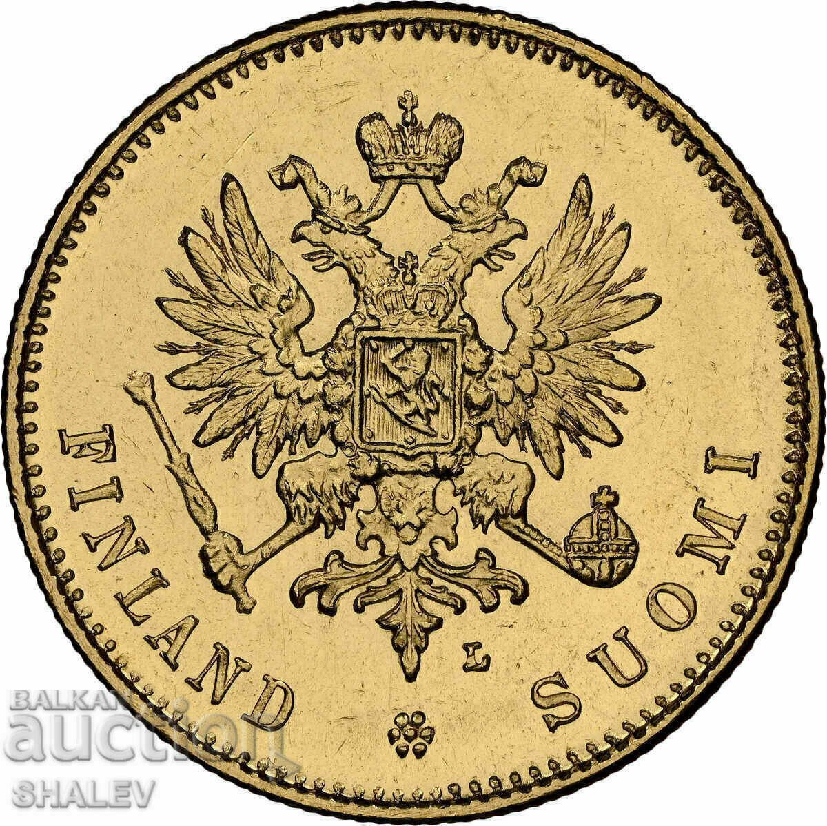 20 Markkaa 1910 Finland - NGC MS63 (Gold) - 6