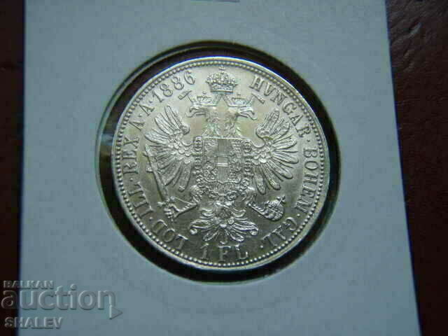 Δημοπρασία 1 Florin 1886 A Austria (1 Florin Austria) (1) - AU/Unc Δημοπρασία 1 Florin 1886 A Austria (1 Florin Austria) (1) - AU/Unc