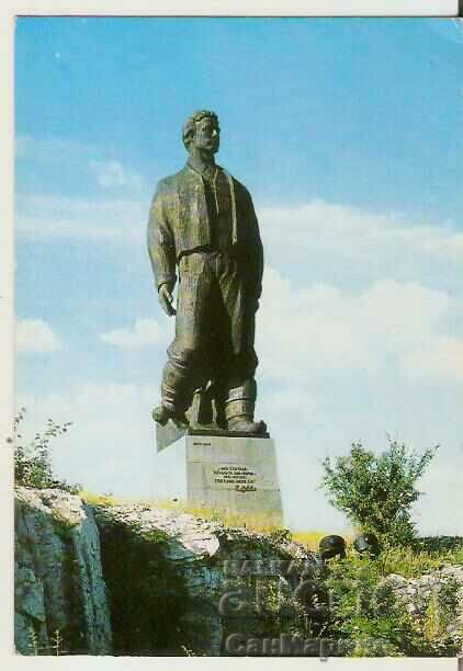Card Bulgaria Lovech Monumentul lui Vasil Levski 4*