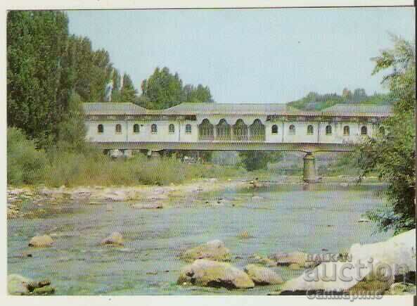 Card Bulgaria Lovech Η σκεπαστή γέφυρα στον ποταμό Osam 3 *