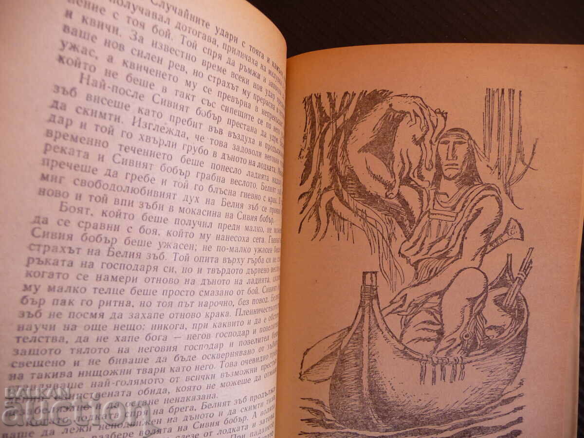 White tooth - Jack London bull dog Alaska wild dog fight with price 1.00 BGN | € 0.51