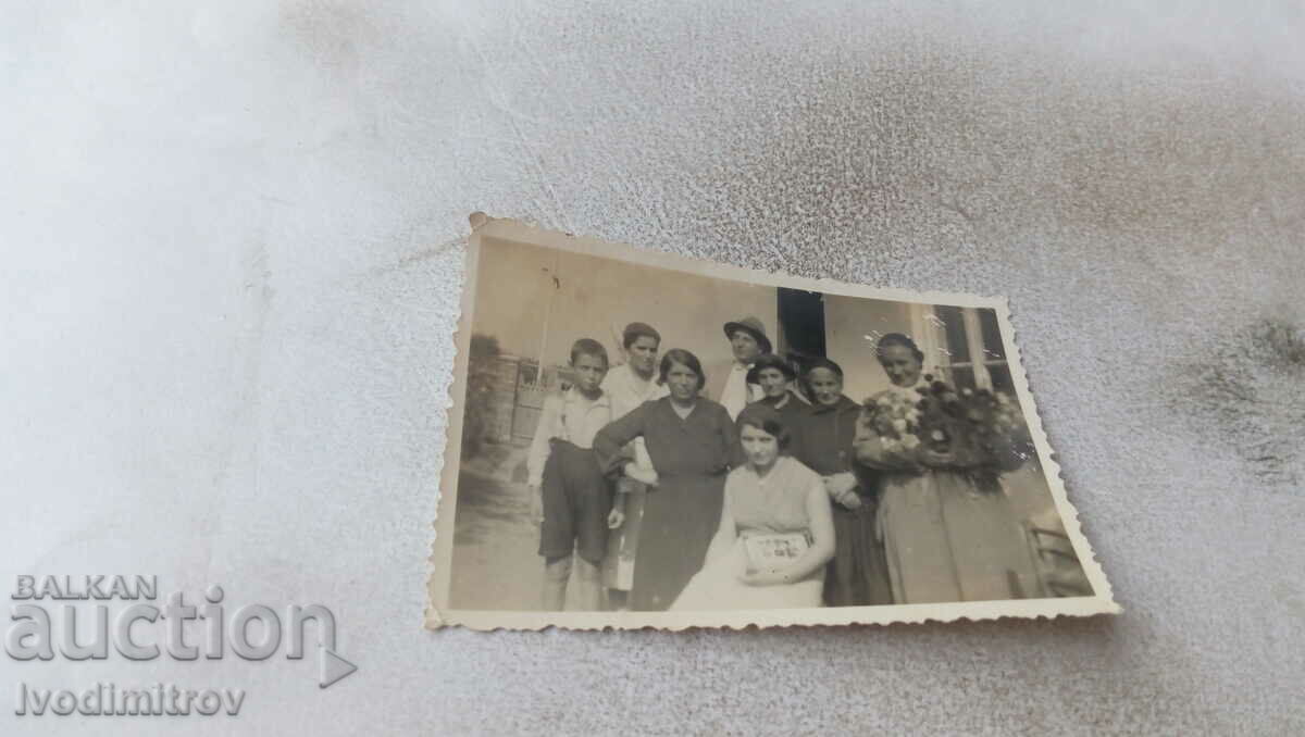 Φωτογραφία Σοφία Άνδρας, γυναίκες και αγόρι 1933