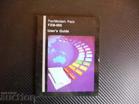 Fax/Modem Pack FHM-900 User's Guide from BGN 0.01.