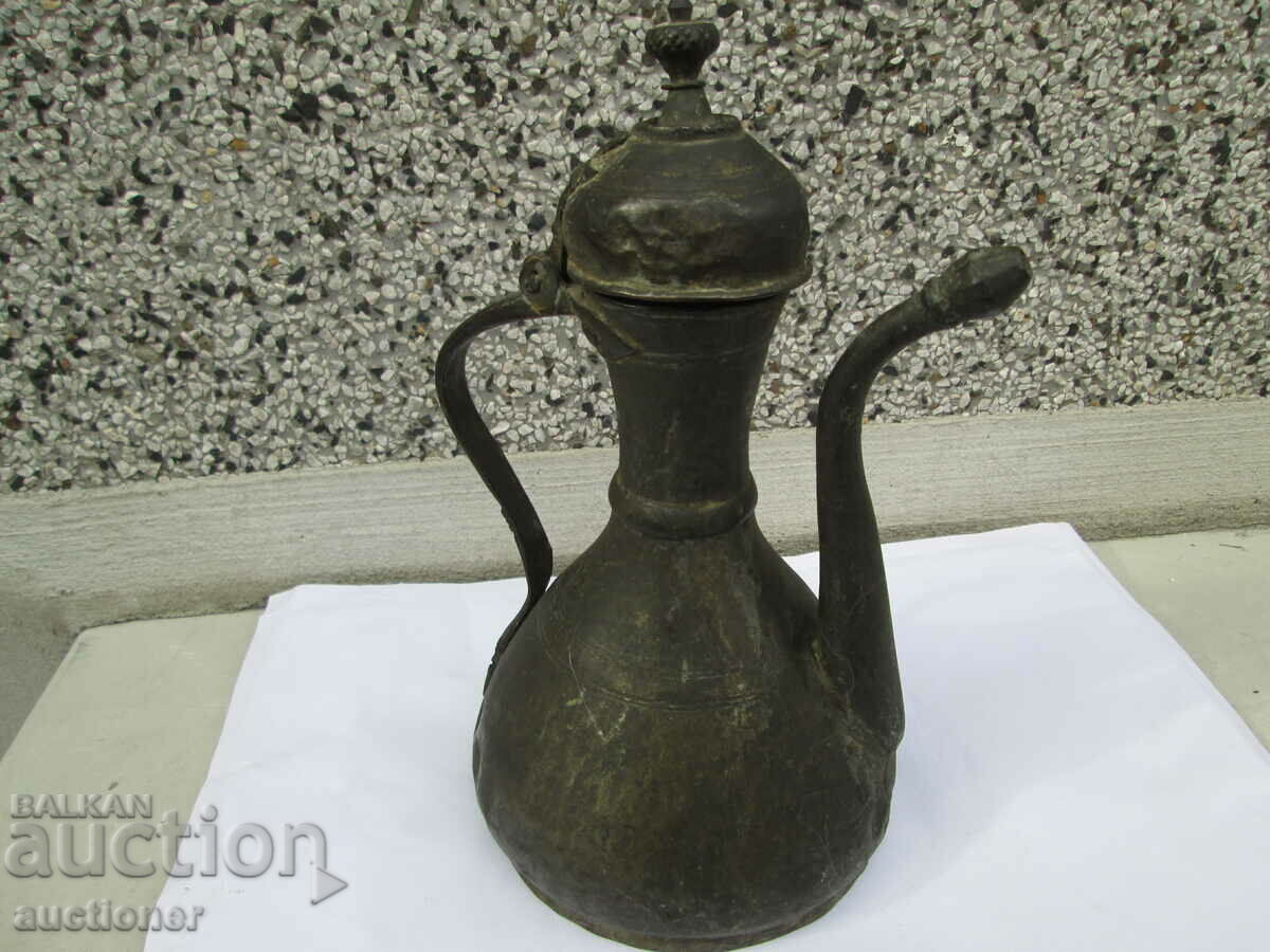 Auction OLD OTTOMAN COPPER POT Auction OLD OTTOMAN COPPER POT