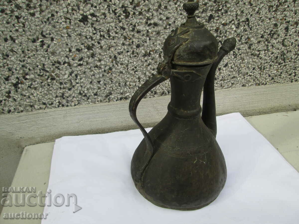 OLD OTTOMAN COPPER POT - 5 OLD OTTOMAN COPPER POT - 5