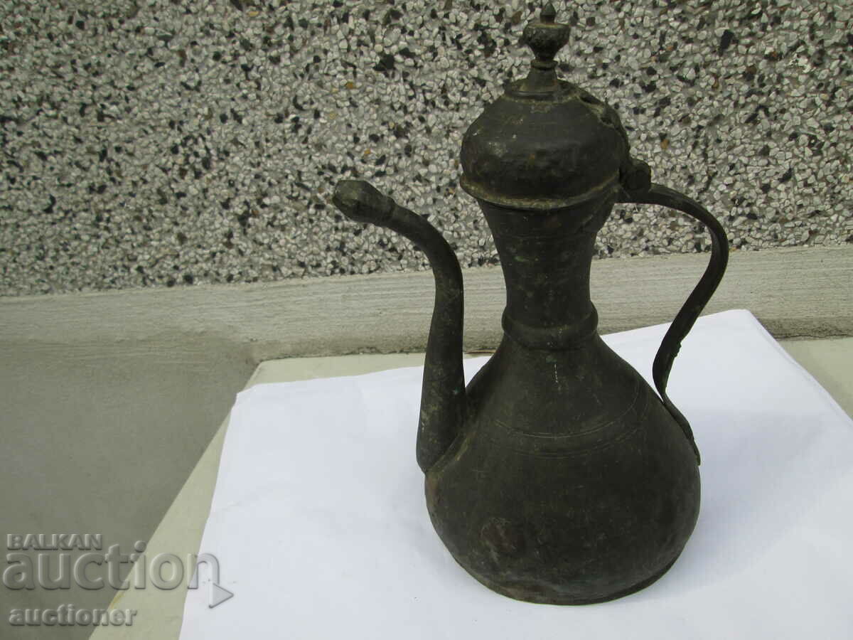 OLD OTTOMAN COPPER POT - 7 OLD OTTOMAN COPPER POT - 7