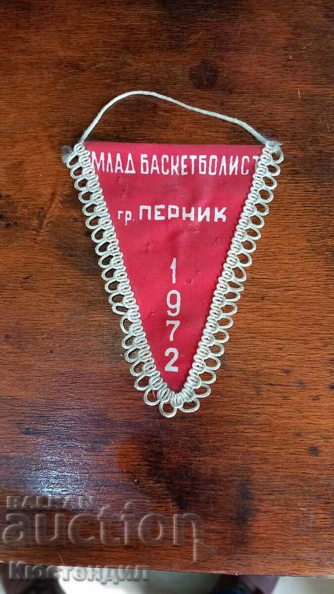 ΣΗΜΑΙΑ ΝΕΑΡΟΣ ΜΠΑΣΚΕΤΜΠΟΛΙΣΤΗΣ ΠΕΡΝΙΚ 1972