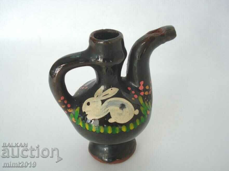 Old ceramic children's whistle - hand painted with price 17.50 BGN | € 8.95