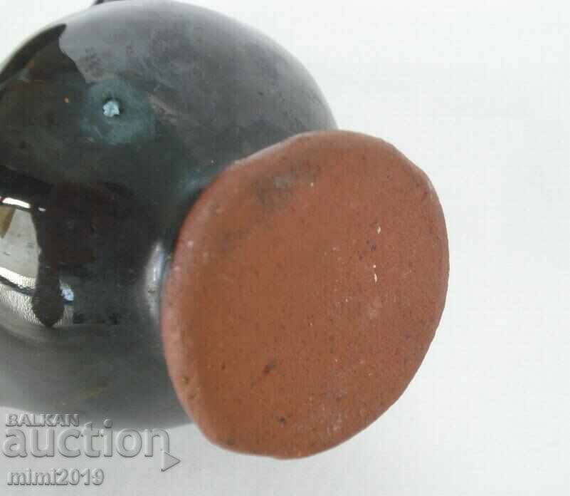 Old ceramic children's whistle - hand painted - 5