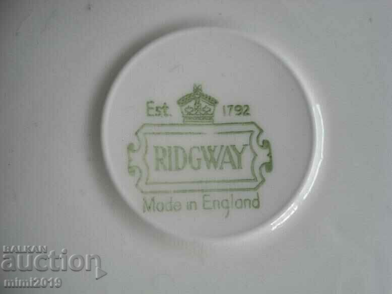 Porcelain cup and saucer -England, marked with price 26.60 BGN | € 13.60