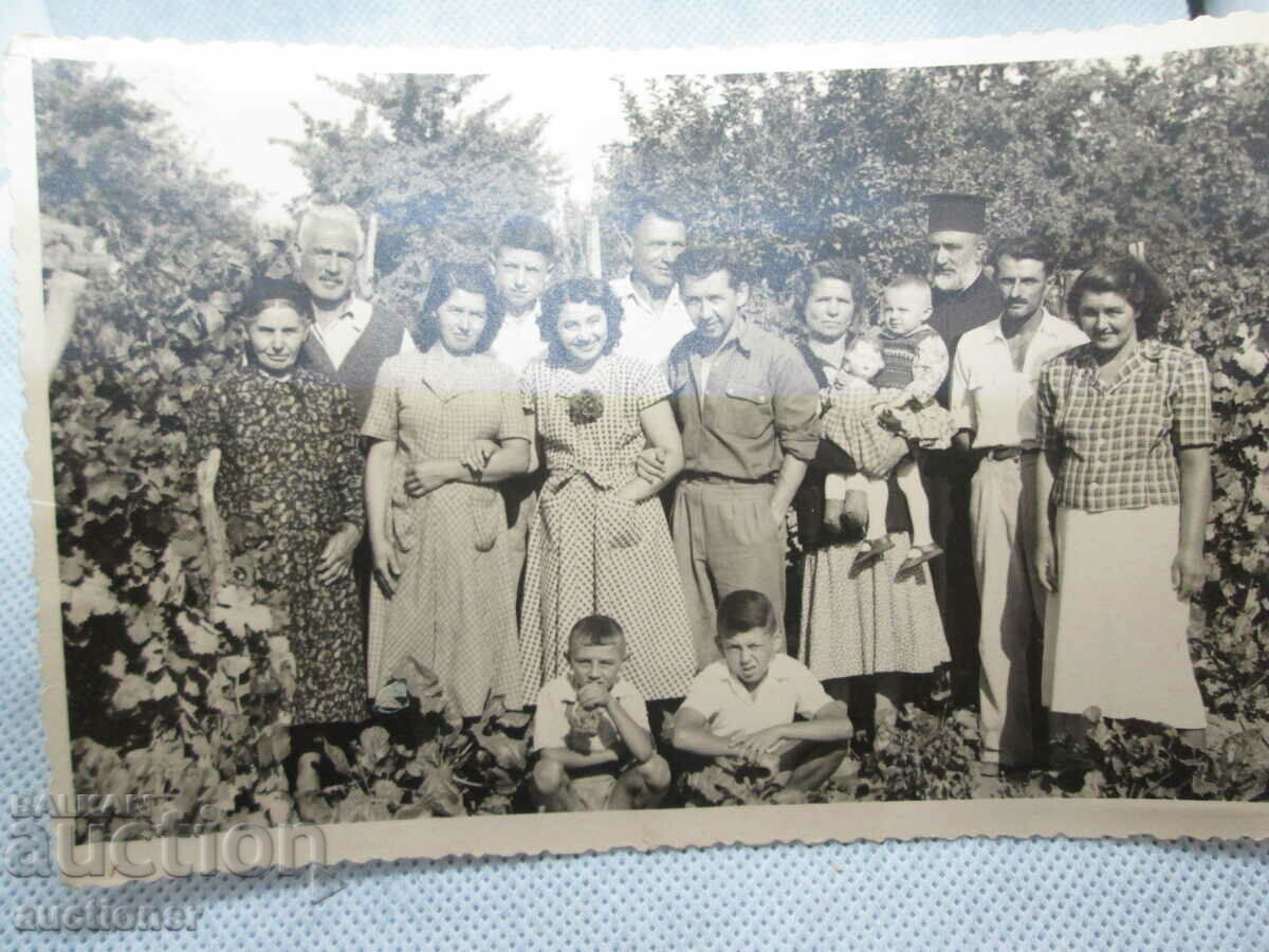 OLD PHOTO, POP PRIEST AMONG LAYMEN - 5