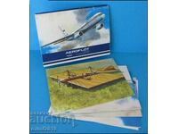 Album photo cards - USSR aviation - Aeroflot