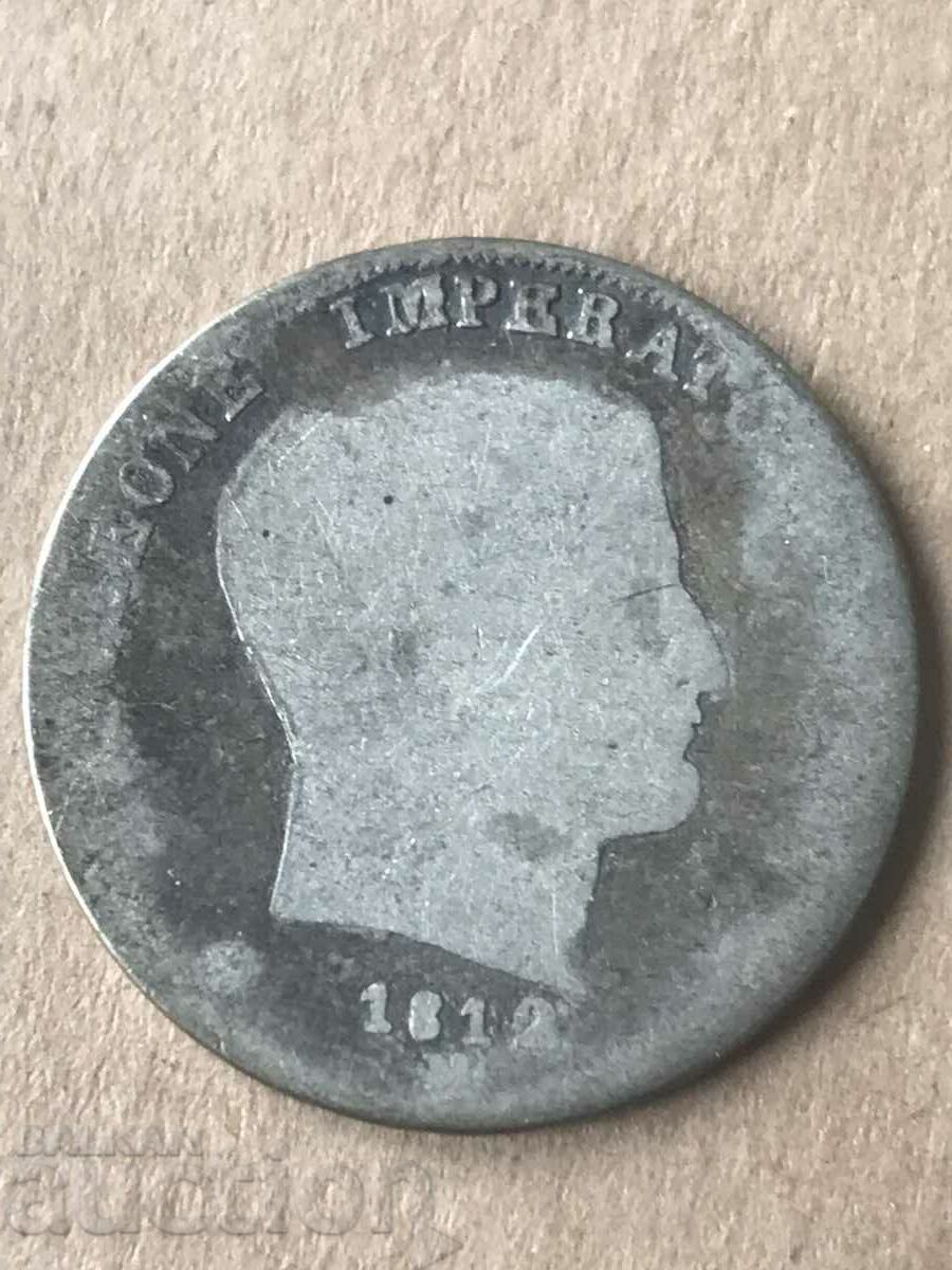 Italy 1 Lira 1812 Milan Napoleon Bonaparte Silver with price 43.00 BGN | € 21.99 Italy 1 Lira 1812 Milan Napoleon Bonaparte Silver with price 43.00 BGN | € 21.99