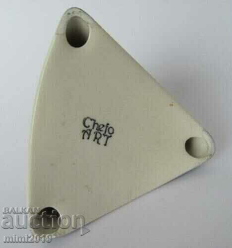 Sfeșnic din porțelan, marcat - 5