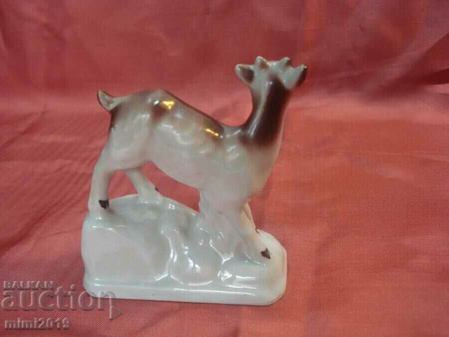 Auction  Old porcelain figure - Isis, marked